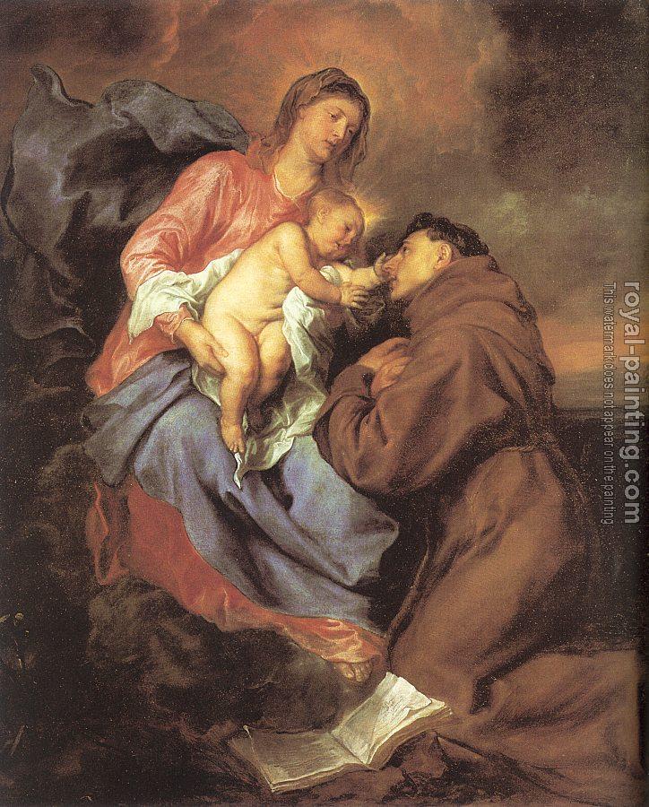 Anthony Van Dyck : Virgin and Child with Saint Anthony of Padua